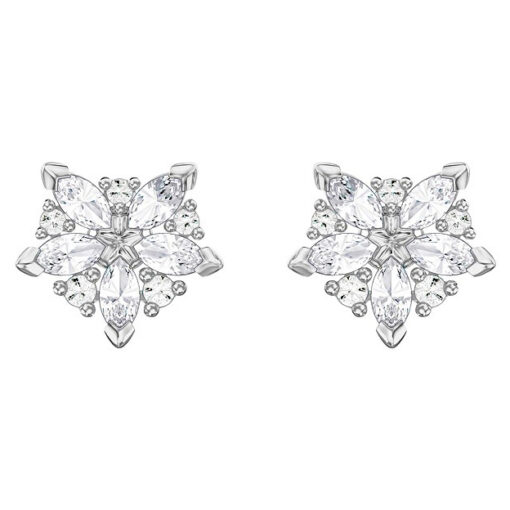 Swarovski Lady Pierced Earrings White Rhodium plating 5390190 W600