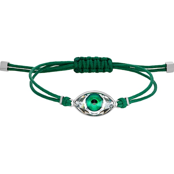 braccialetto swarovski power collection evil eye  verde  acciaio inossidabile swarovski 5508535